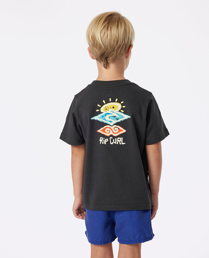 Rip Curl Boy Icons Of Shred Tee -Boy 016TTE