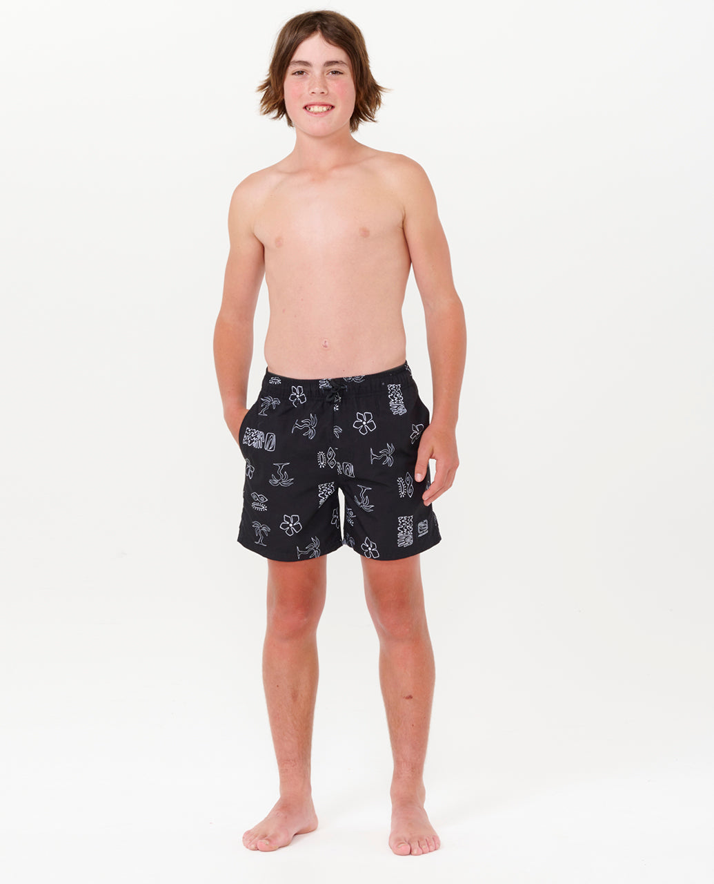 Rip Curl Boy Evolution Motif Volley - Boy 03ZBBO