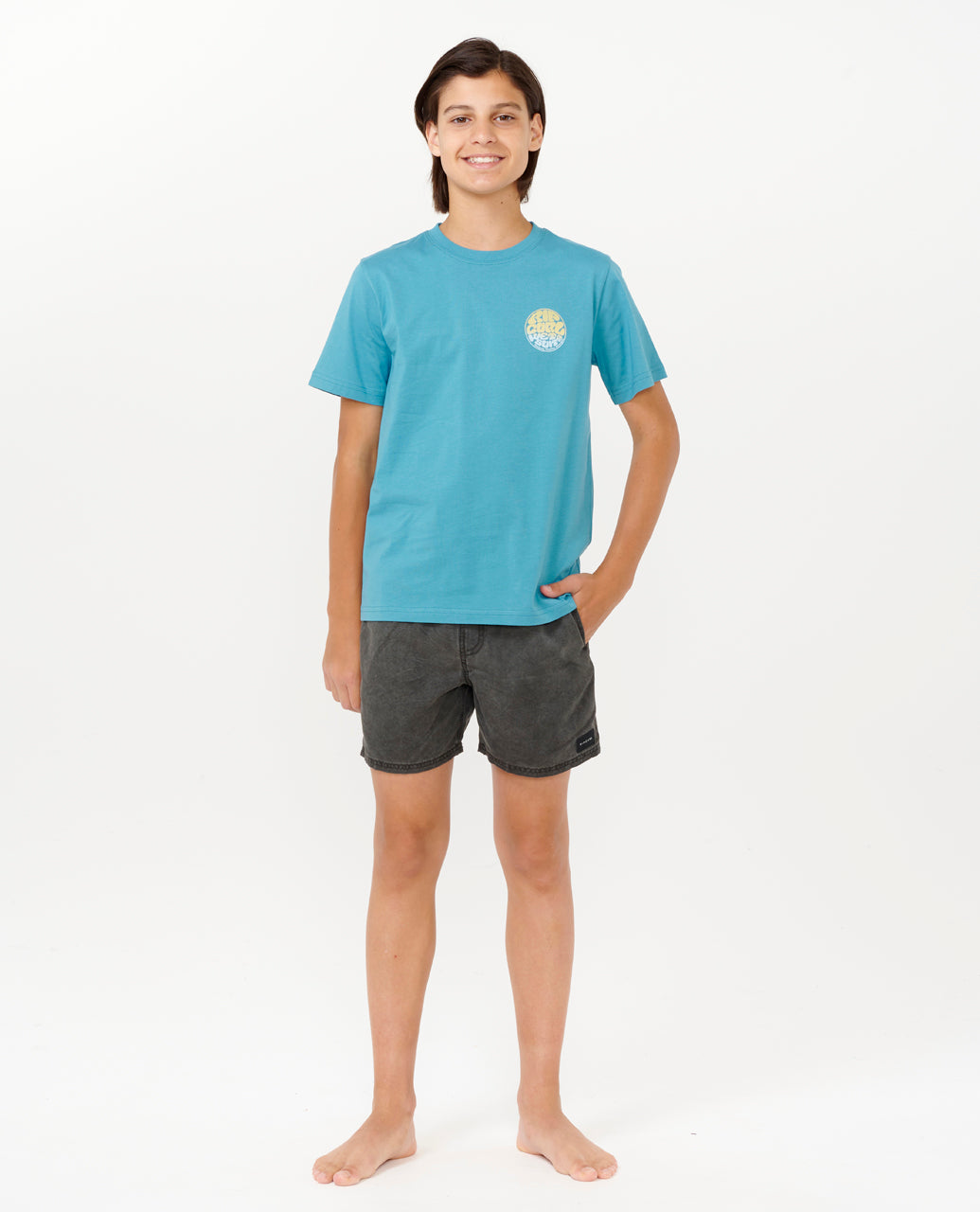 Rip Curl Boy Wetsuit Icon Tee -Kids 049BTE