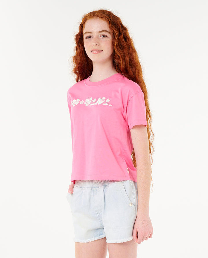 Rip Curl Girl Neon Isles Crop Tee - Girl 04PGTE