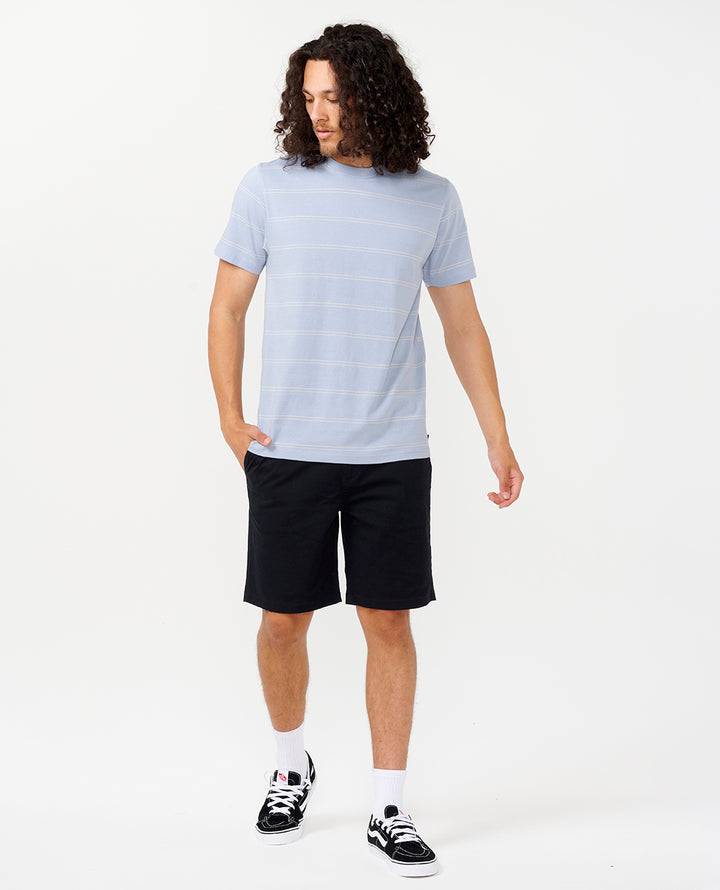 Rip Curl Men Plain Stripe Tee 0BSMTE