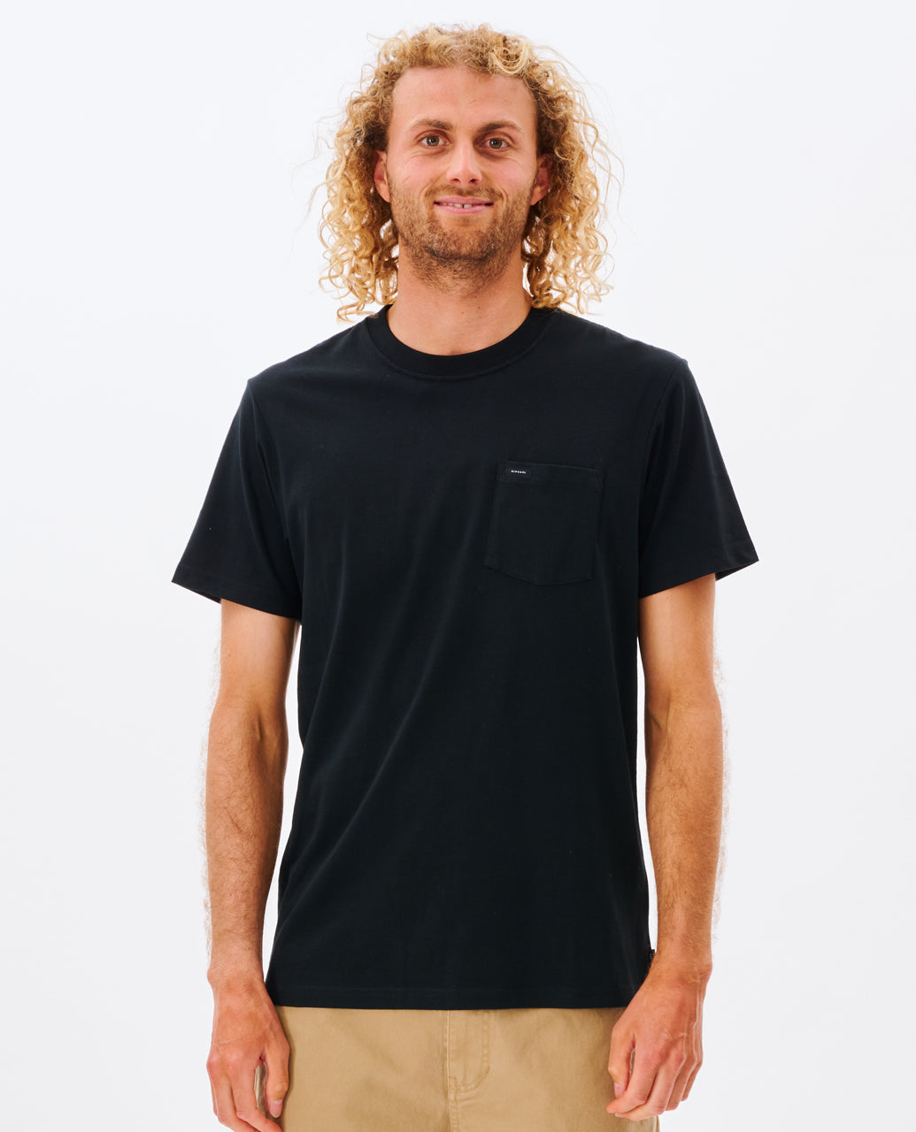 Rip Curl Men Plain Pocket Tee 0BTMTE