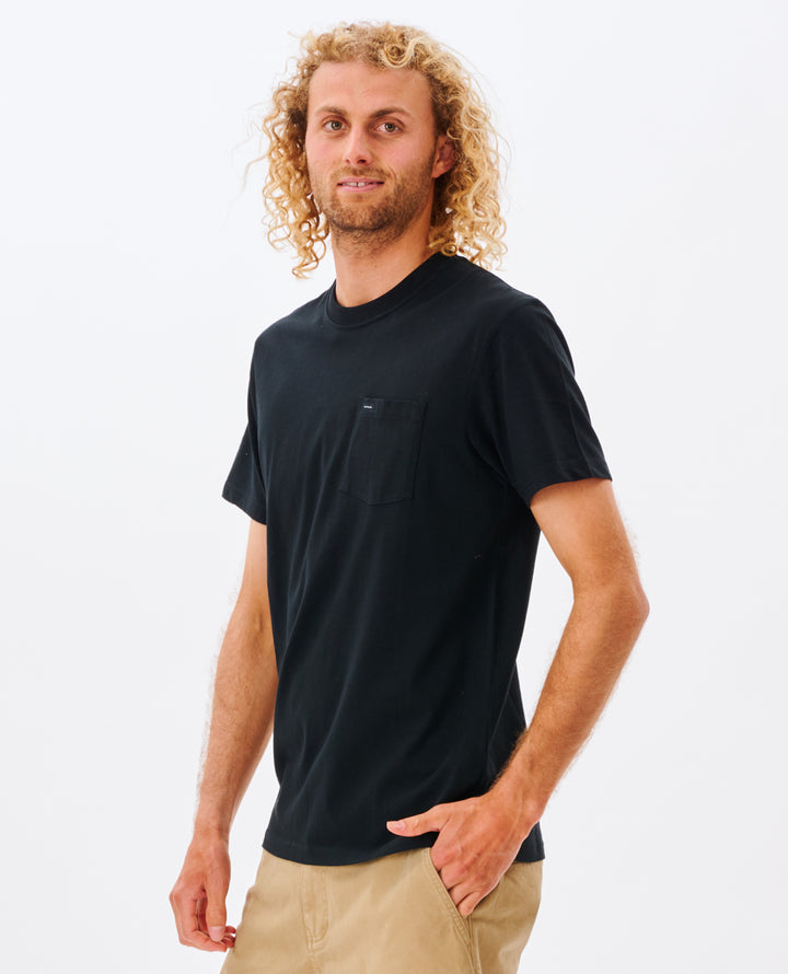 Rip Curl Men Plain Pocket Tee 0BTMTE