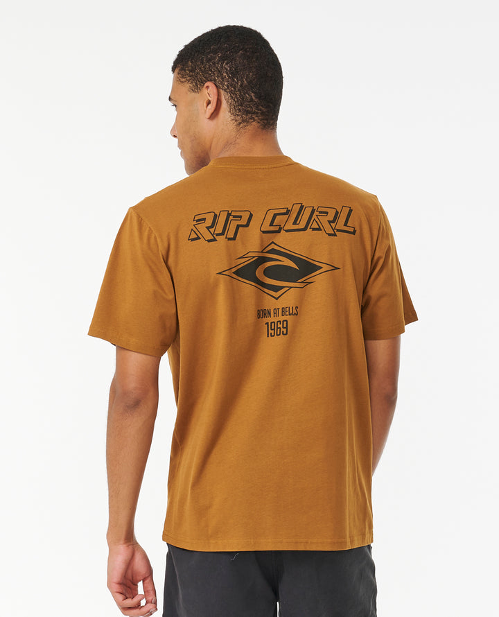 Rip Curl Men Fade Out Icon Tee 0CAMTE