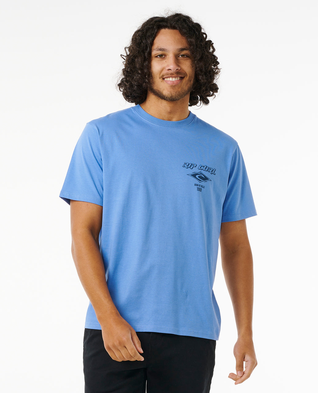 Rip Curl Men Fade Out Icon Tee 0CAMTE