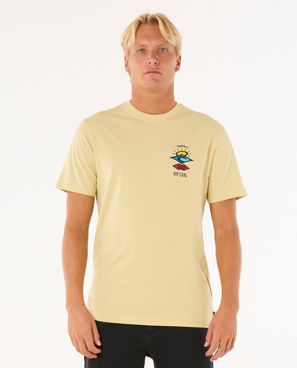 Rip Curl Men Search Icon Tee 0CBMTE