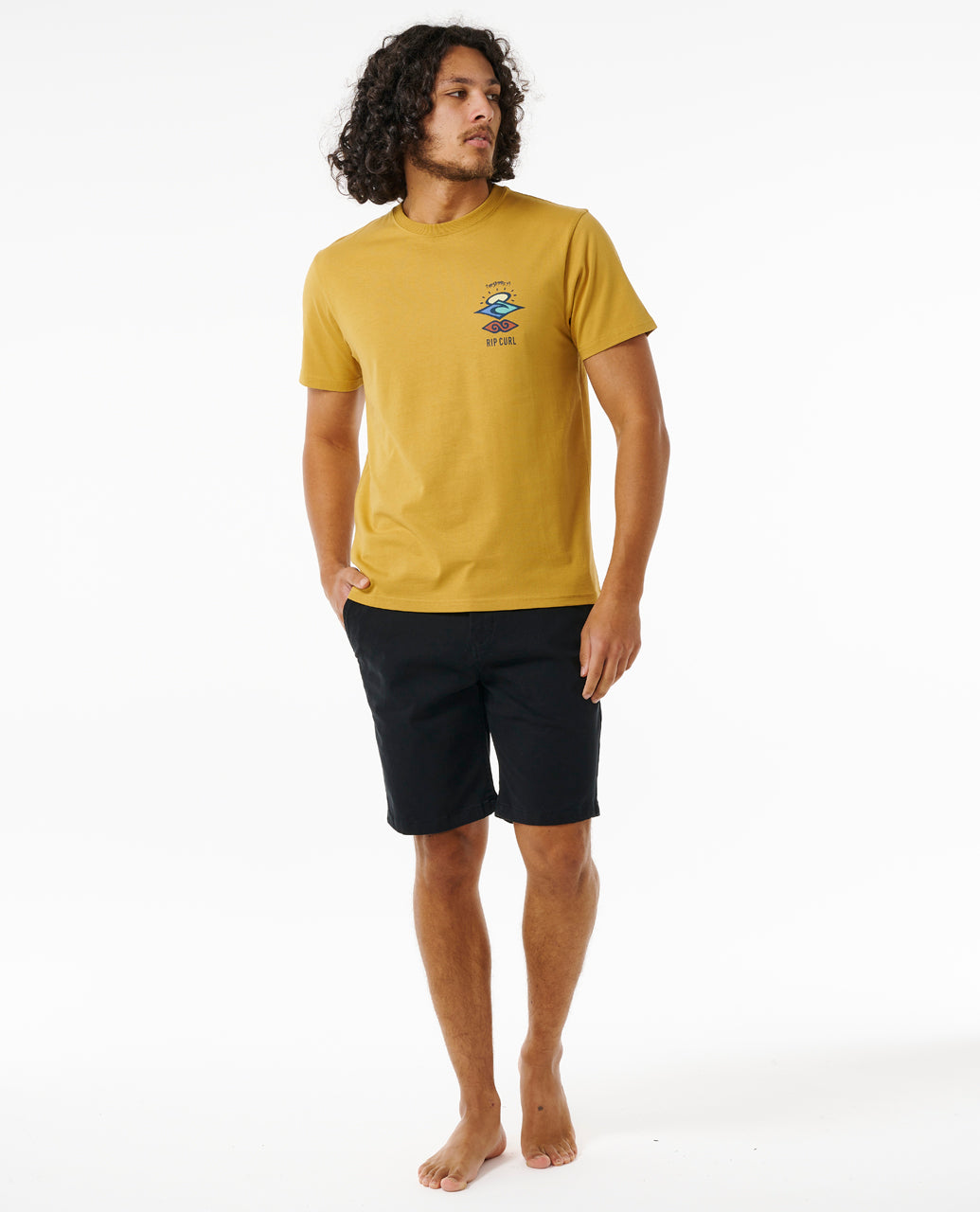 Rip Curl Men Search Icon Tee 0CBMTE