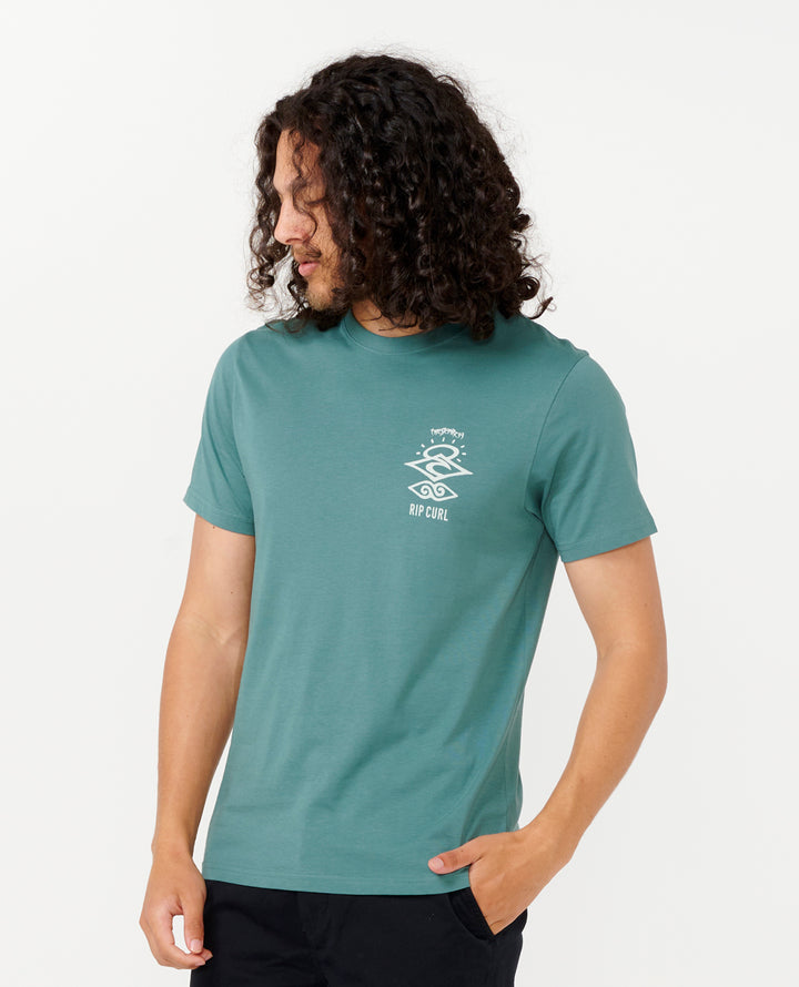 Rip Curl Men Search Icon Tee 0CBMTE