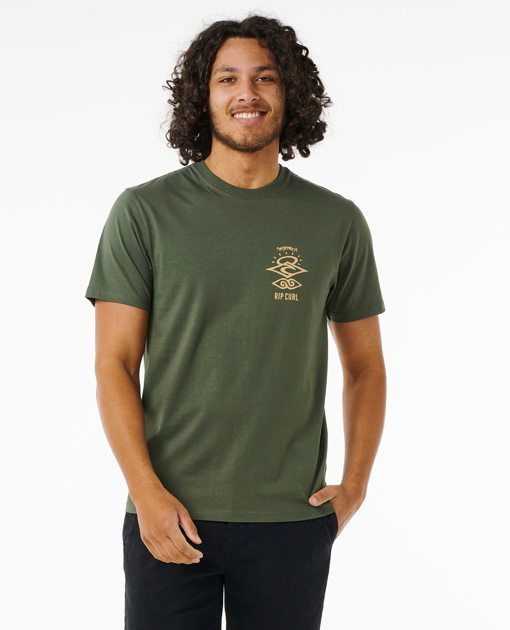 Rip Curl Men Search Icon Tee 0CBMTE