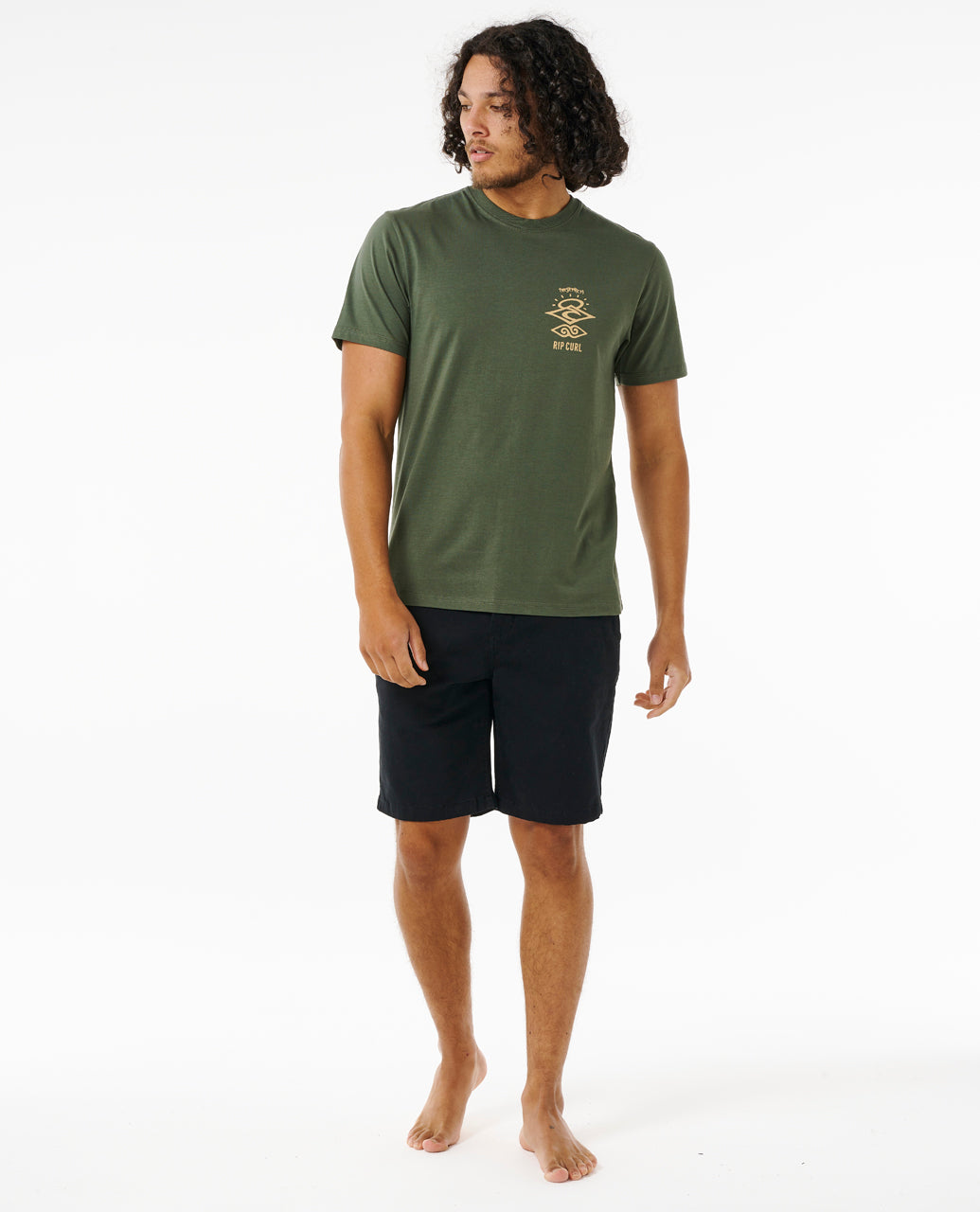 Rip Curl Men Search Icon Tee 0CBMTE