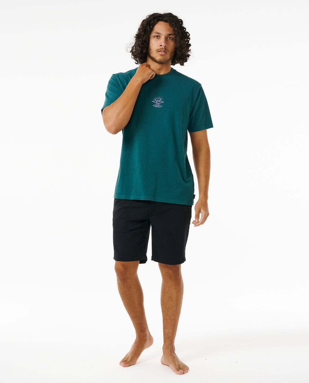 Rip Curl Men Searchers Embroidery Tee 0CTMTE