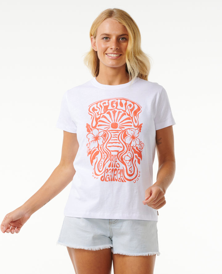 Rip Curl Women High Tide Psychic Standard Tee 0D7WTE