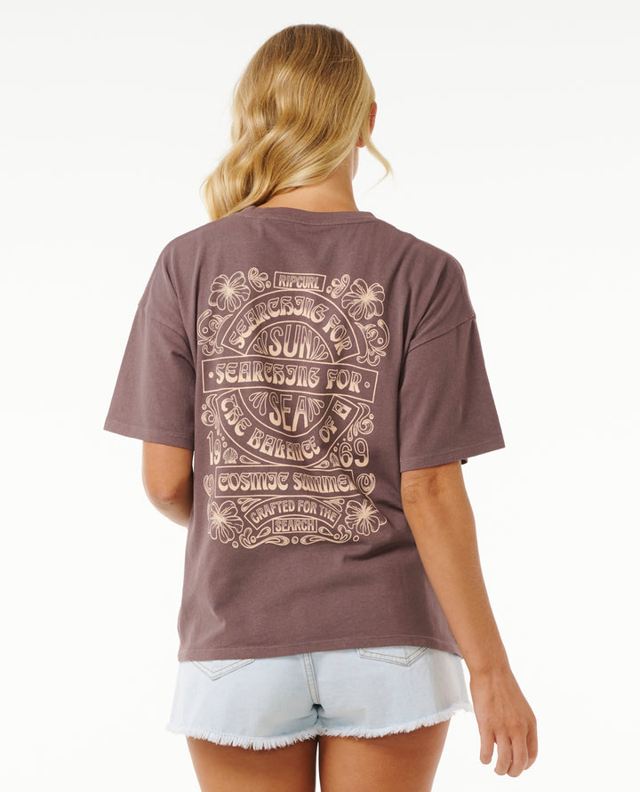 Rip Curl Women Cosmic Summer Heritage Tee 0DGWTE