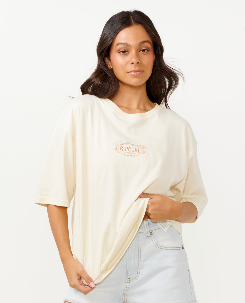 Rip Curl Women Desert Queen Heritage Tee 0E1WTE