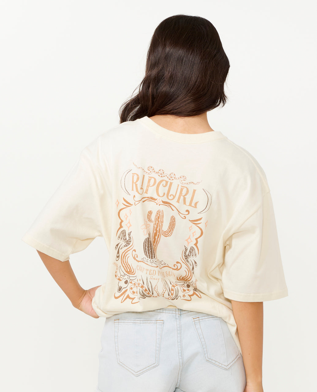 Rip Curl Women Desert Queen Heritage Tee 0E1WTE