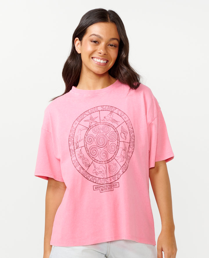 Rip Curl Women Souvenirs Heritage Tee 0E7WTE