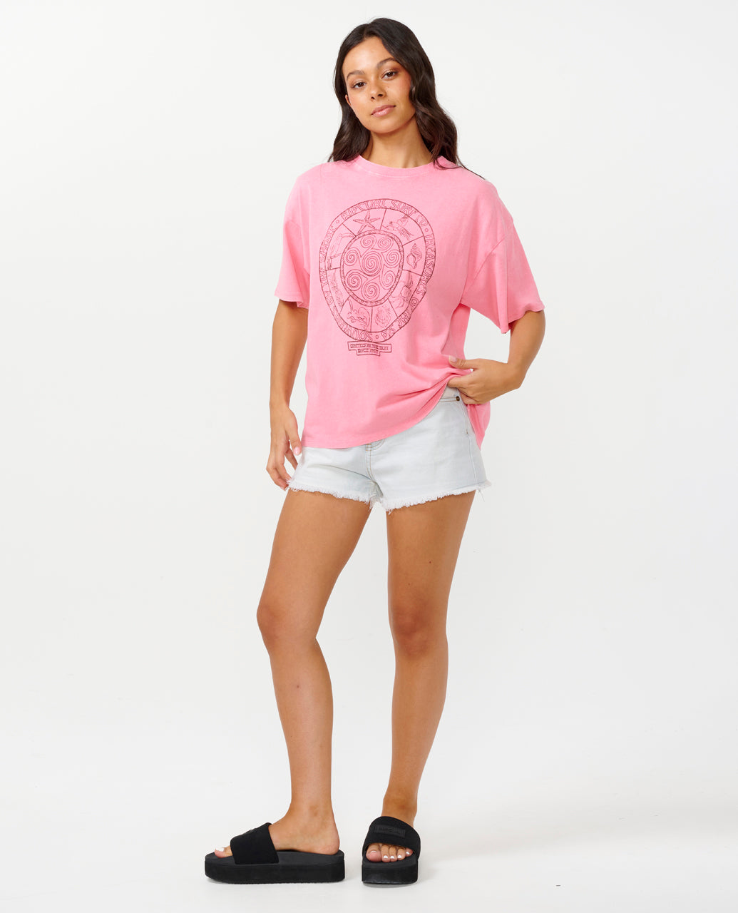 Rip Curl Women Souvenirs Heritage Tee 0E7WTE