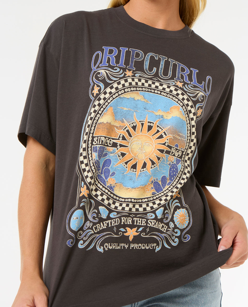 Rip Curl Women Luna Heritage Tee 0FWWTE