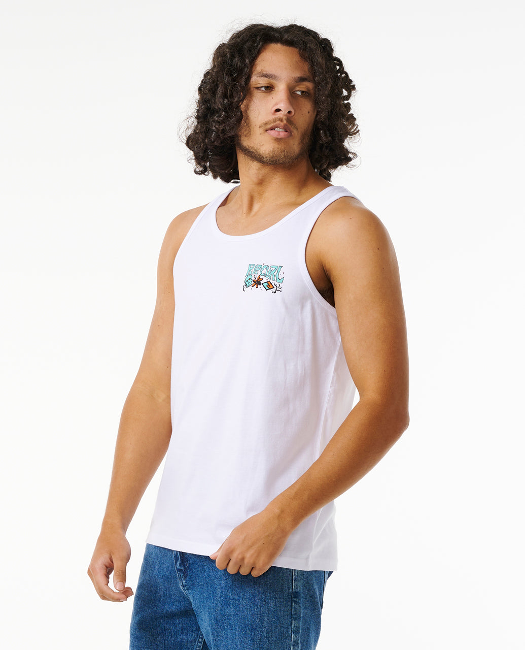 Rip Curl Men Pushin Daisies Tank 0GOMTE