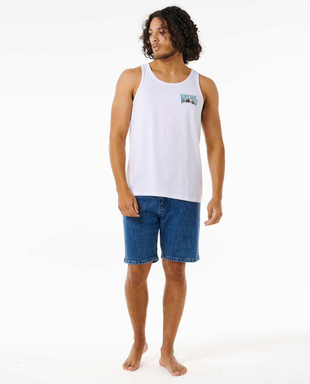 Rip Curl Men Pushin Daisies Tank 0GOMTE