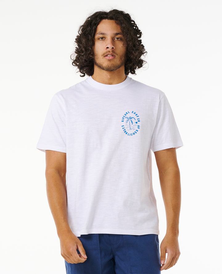 Rip Curl Men Aloha Hotel Paradise Tee 0GSMTE