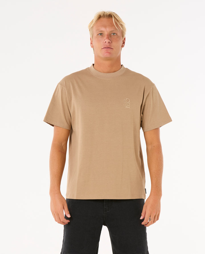 Rip Curl Men Search Embroidery Tee 0JCMTE