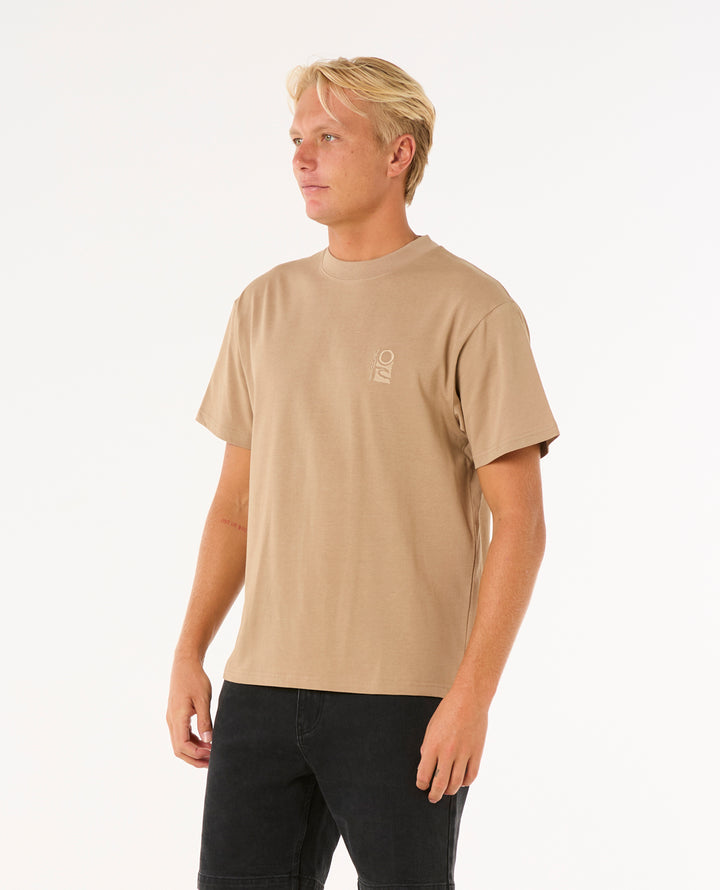 Rip Curl Men Search Embroidery Tee 0JCMTE