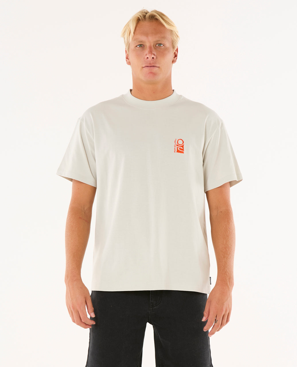 Rip Curl Men Search Embroidery Tee 0JCMTE