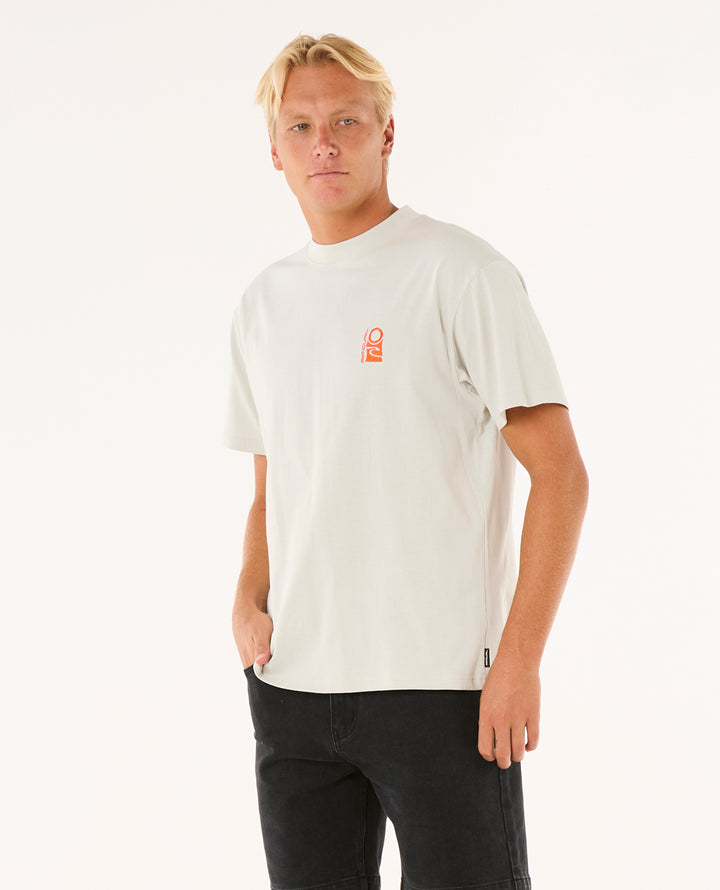 Rip Curl Men Search Embroidery Tee 0JCMTE