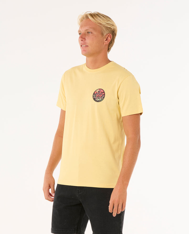 Rip Curl Men Wettie Passage Icon Tee 0JIMTE