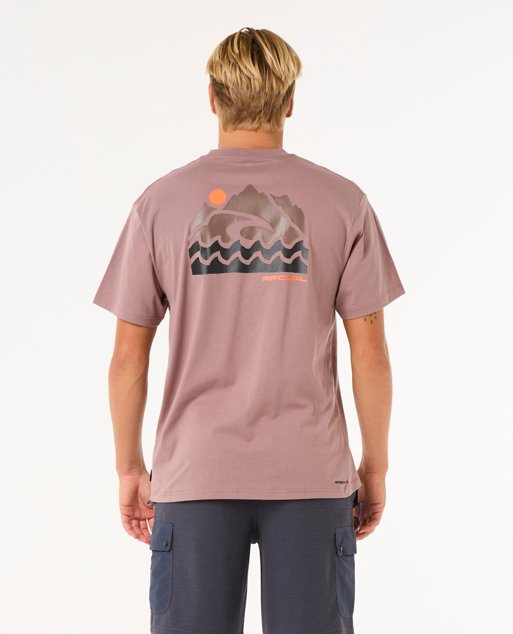 Rip Curl Men Vaporcool Search Trek Tee 0K6MTE