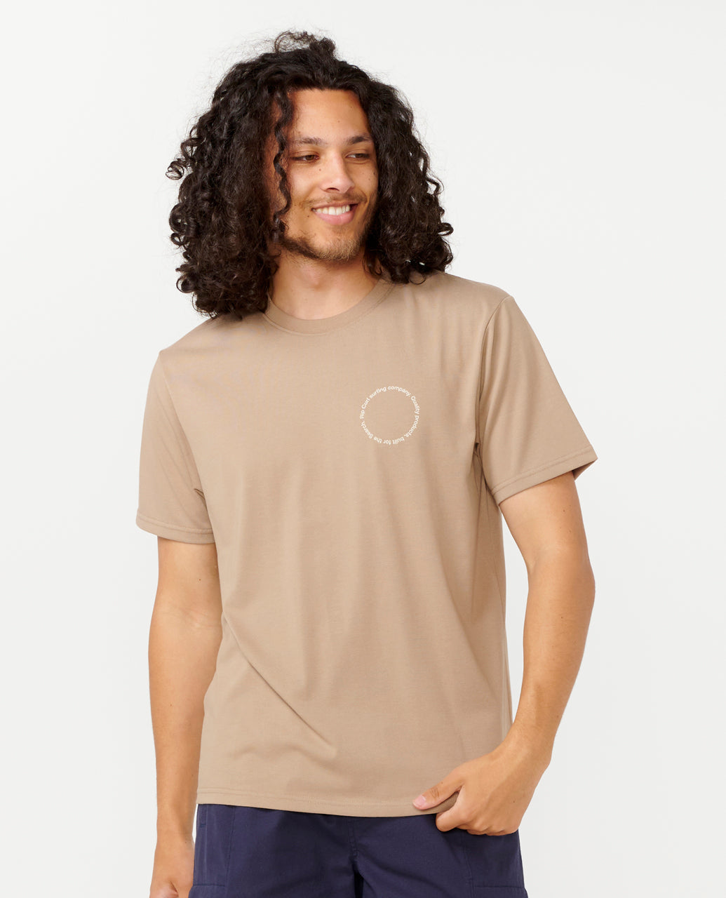 Rip Curl Men Vaporcool Search Rubix Tee 0KAMTE-2137