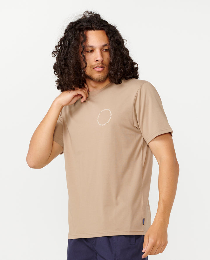 Rip Curl Men Vaporcool Search Rubix Tee 0KAMTE-2137