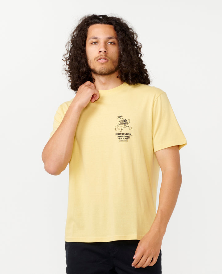 Rip Curl Men Flash Repairs Tee 0KQMTE