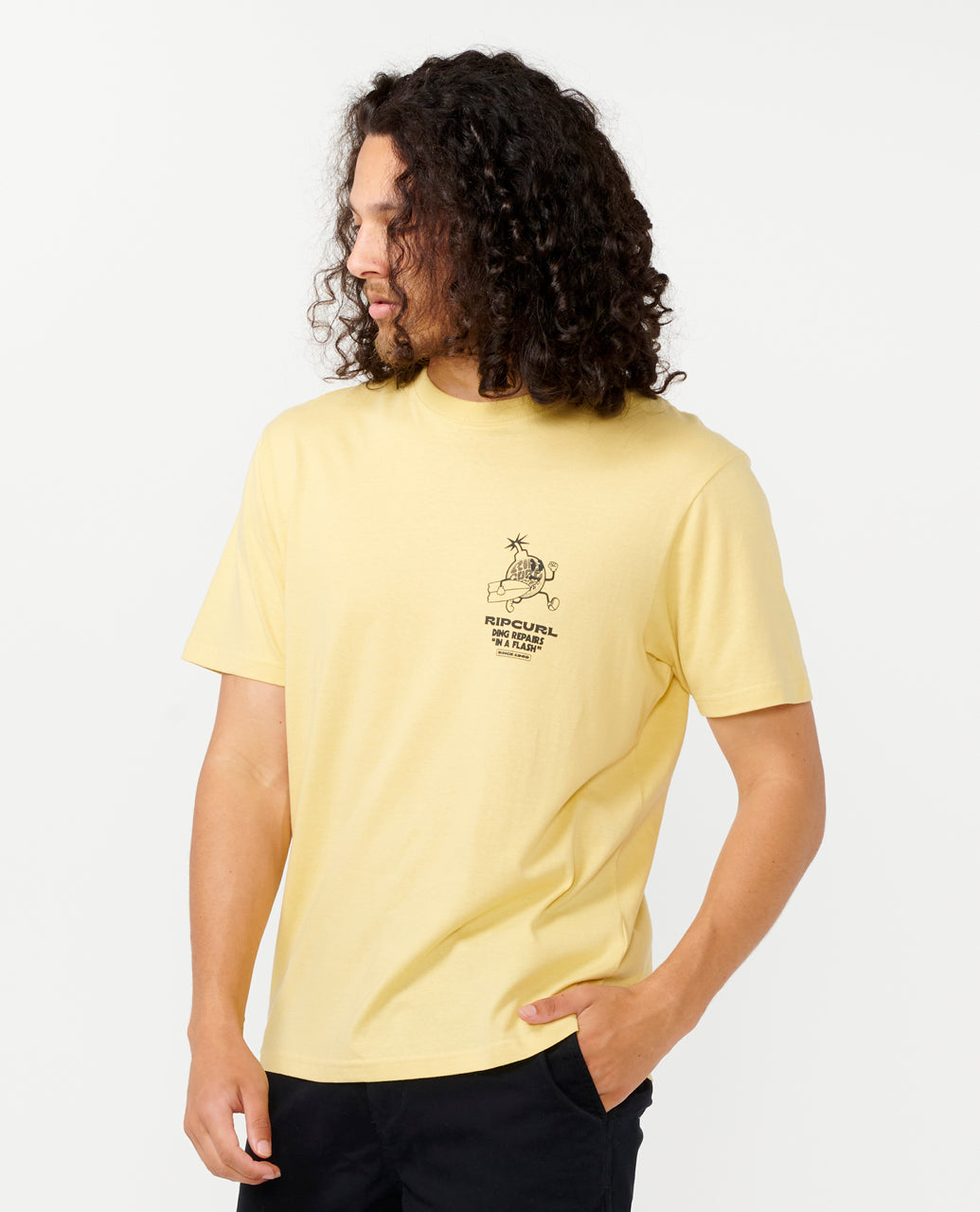 Rip Curl Men Flash Repairs Tee 0KQMTE