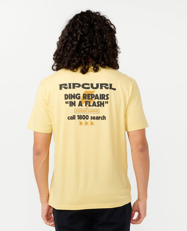 Rip Curl Men Flash Repairs Tee 0KQMTE