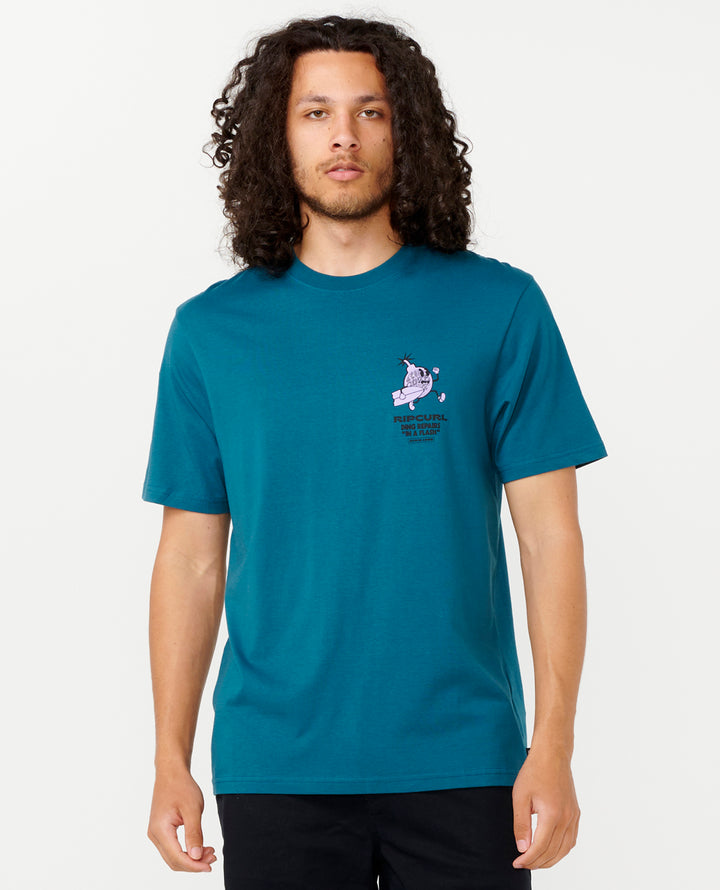 Rip Curl Men Flash Repairs Tee 0KQMTE