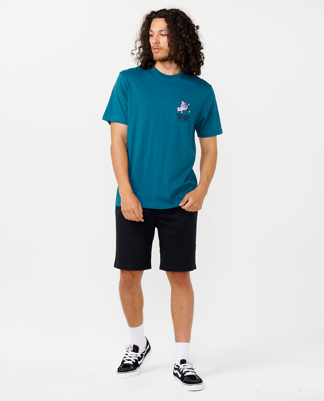 Rip Curl Men Flash Repairs Tee 0KQMTE