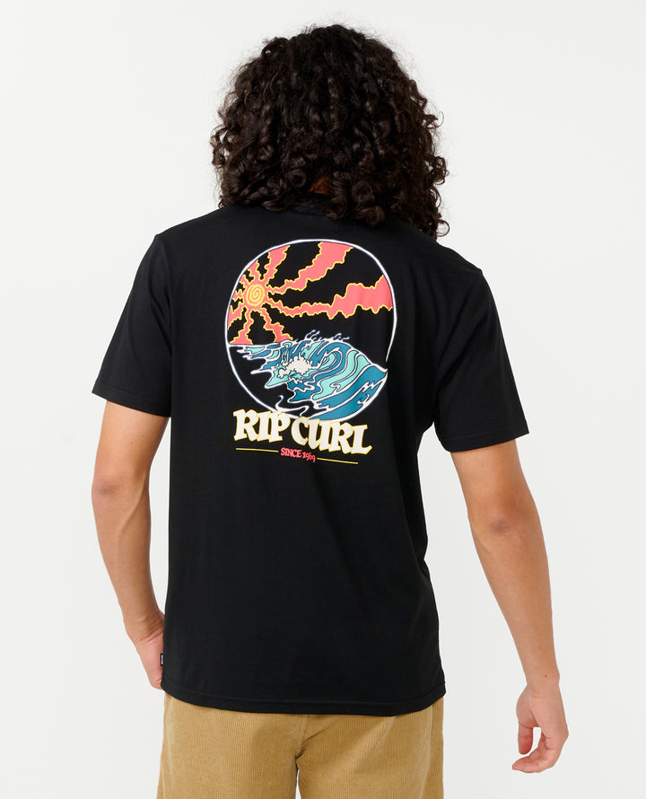 Rip Curl Men Hazed And Tubed Tee 0KSMTE