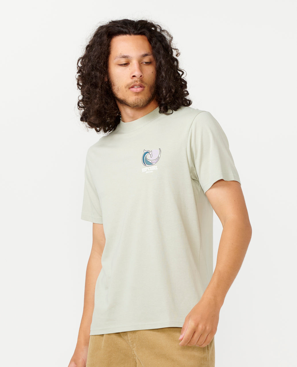 Rip Curl Men Hazed And Tubed Tee 0KSMTE