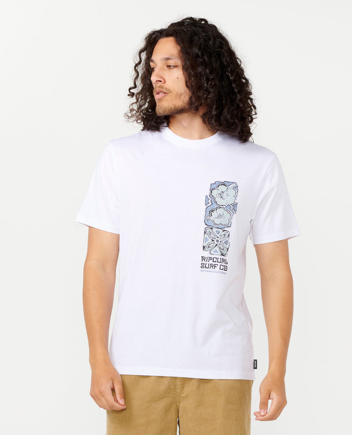 Rip Curl Men Hoffman Low Tides Tee 0KUMTE