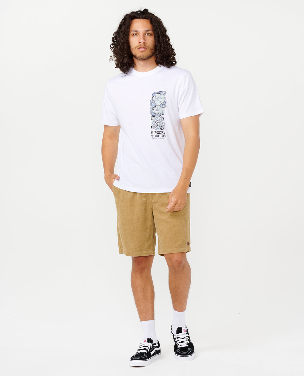 Rip Curl Men Hoffman Low Tides Tee 0KUMTE