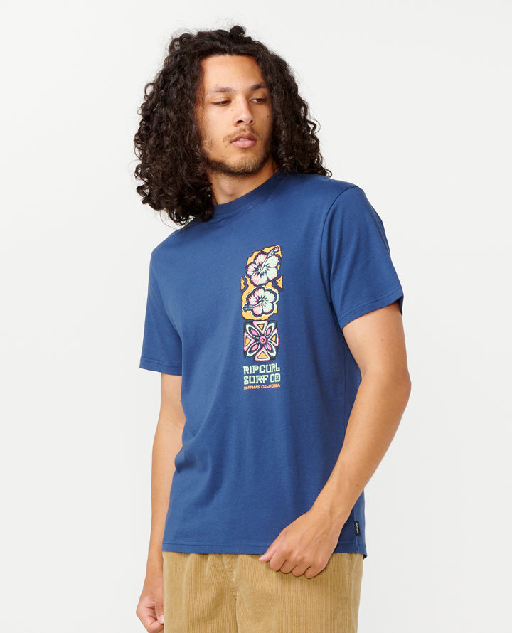 Rip Curl Men Hoffman Low Tides Tee 0KUMTE