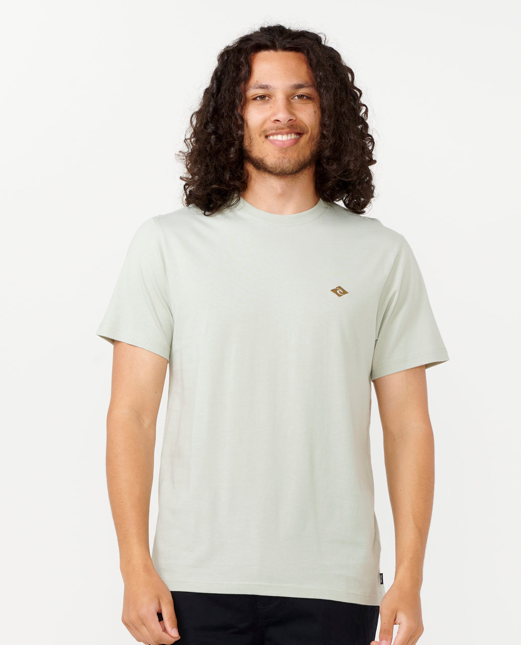 Rip Curl Men Brand Icon Embroidery Tee 0N7MTE