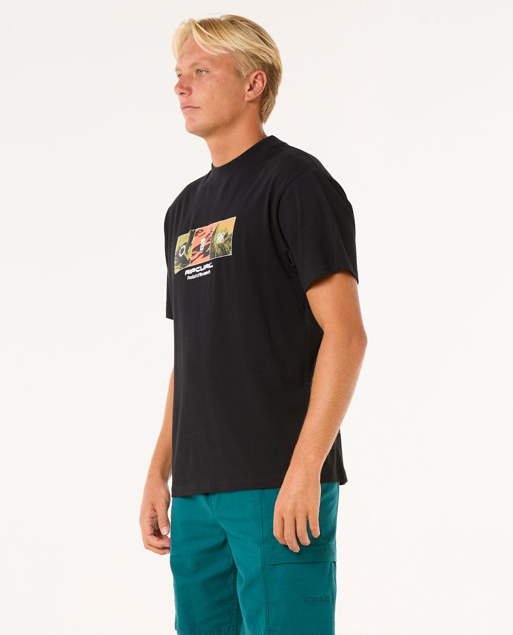 Rip Curl Men Search Grid Tee 0O0MTE