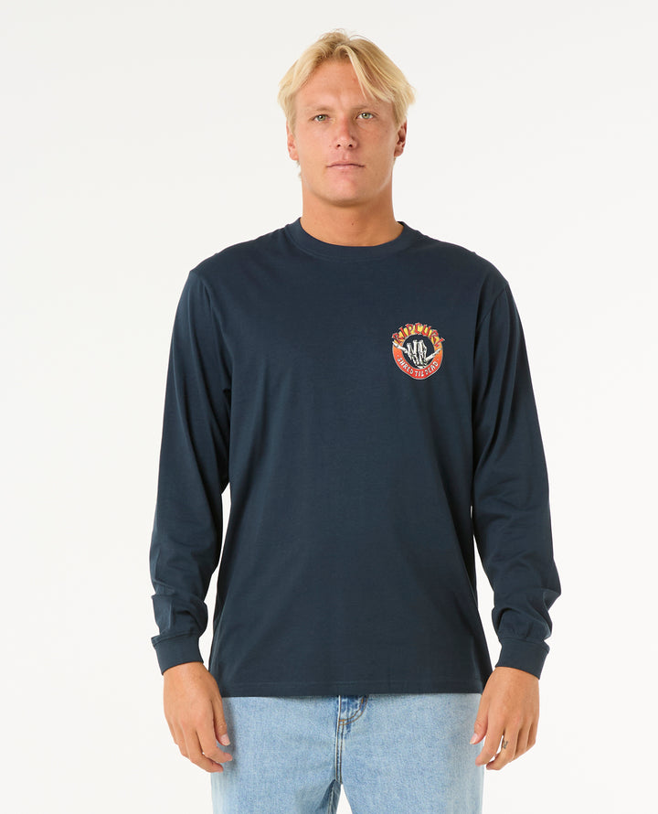 Rip Curl Men Shred Til L/S Tee 0OMMTE