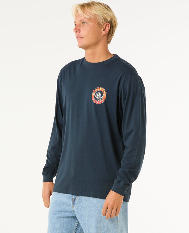 Rip Curl Men Shred Til L/S Tee 0OMMTE