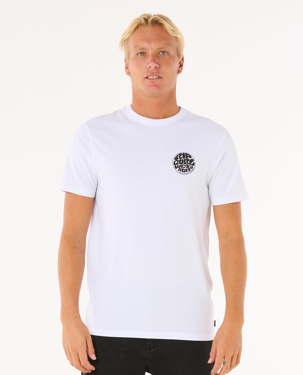 Rip Curl Men Wettie Icon Tee 0QAMTE