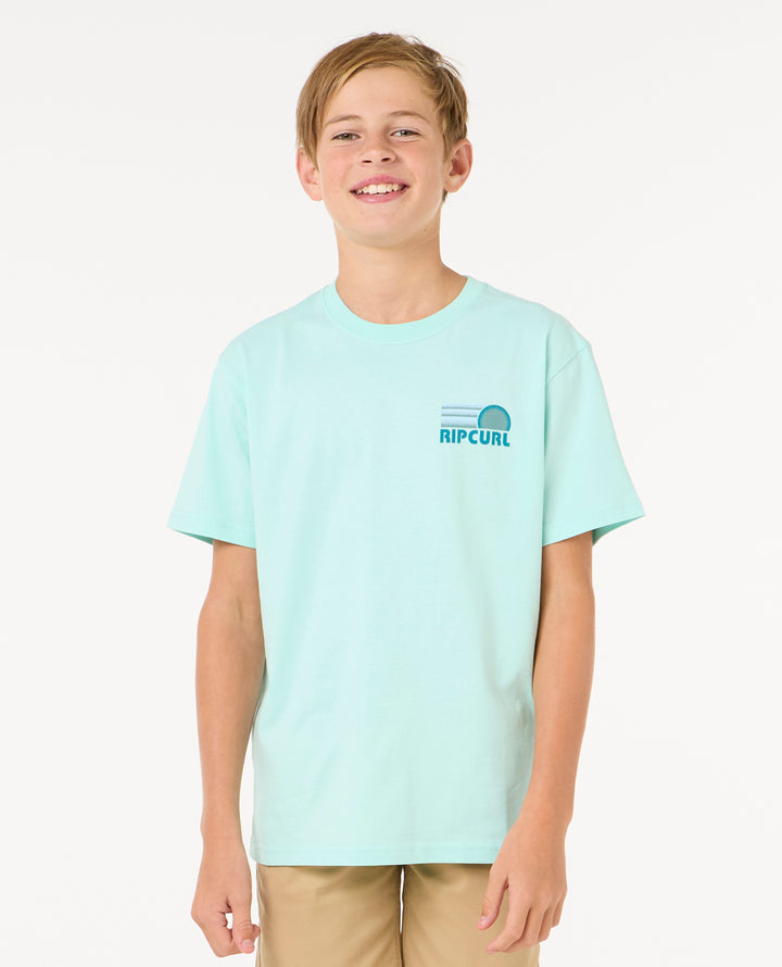 Rip Curl Boy Surf Revival Stacked Tee-Boy 116BTE