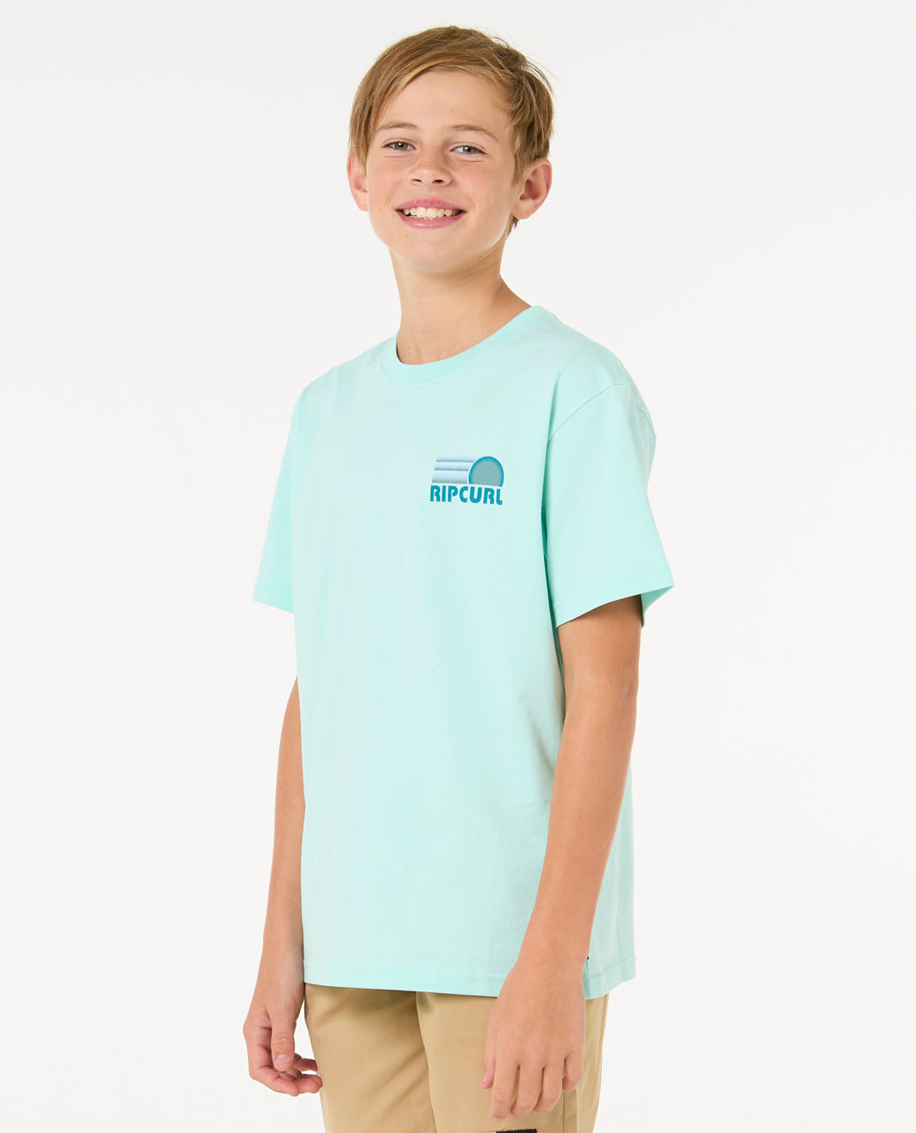 Rip Curl Boy Surf Revival Stacked Tee-Boy 116BTE